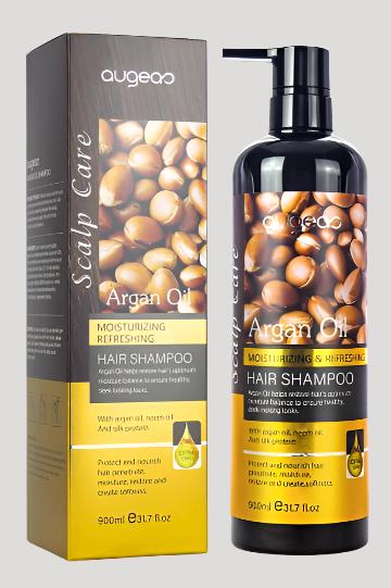 Augeas Argan Oil Shampoo 900ml For Dry Weak and Damage Hairs