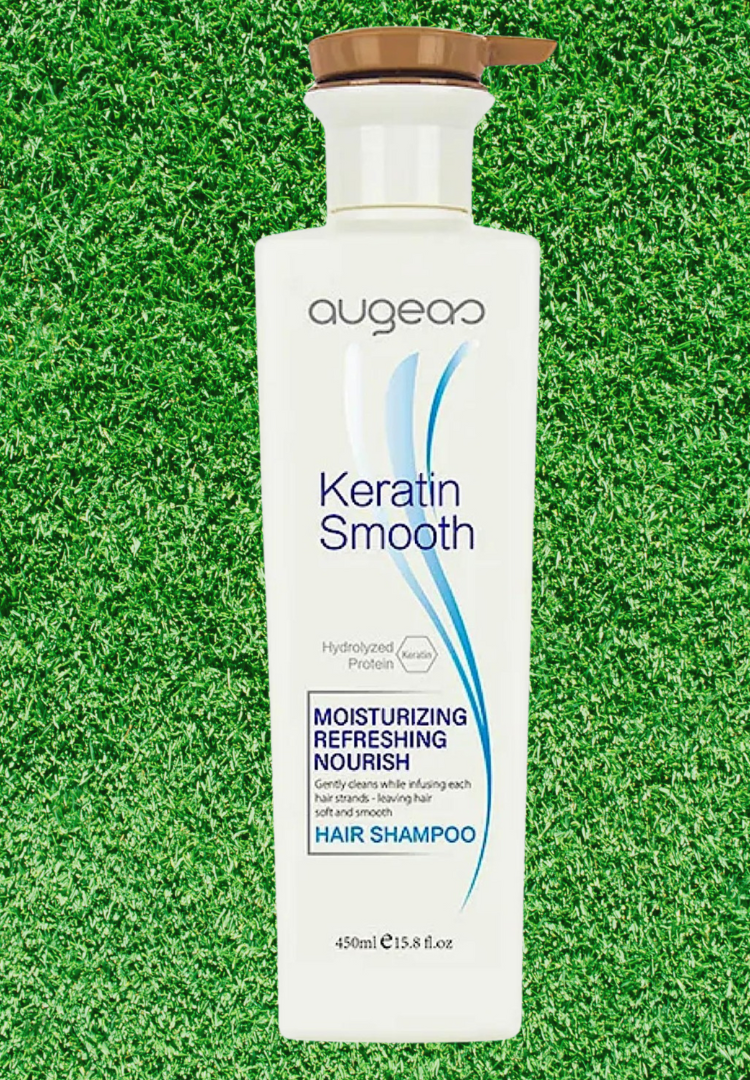 Augeas Keratin Shampoo 450ml For Damage Hairs