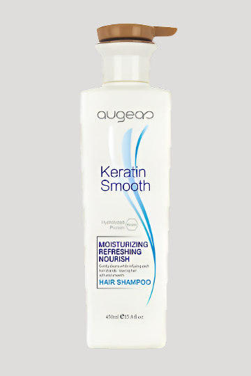 Augeas Keratin Shampoo 450ml For Damage Hairs