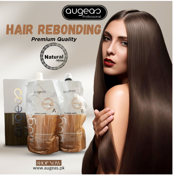 Augeas Keratin Hair Straightening Kit For Smooth Hair