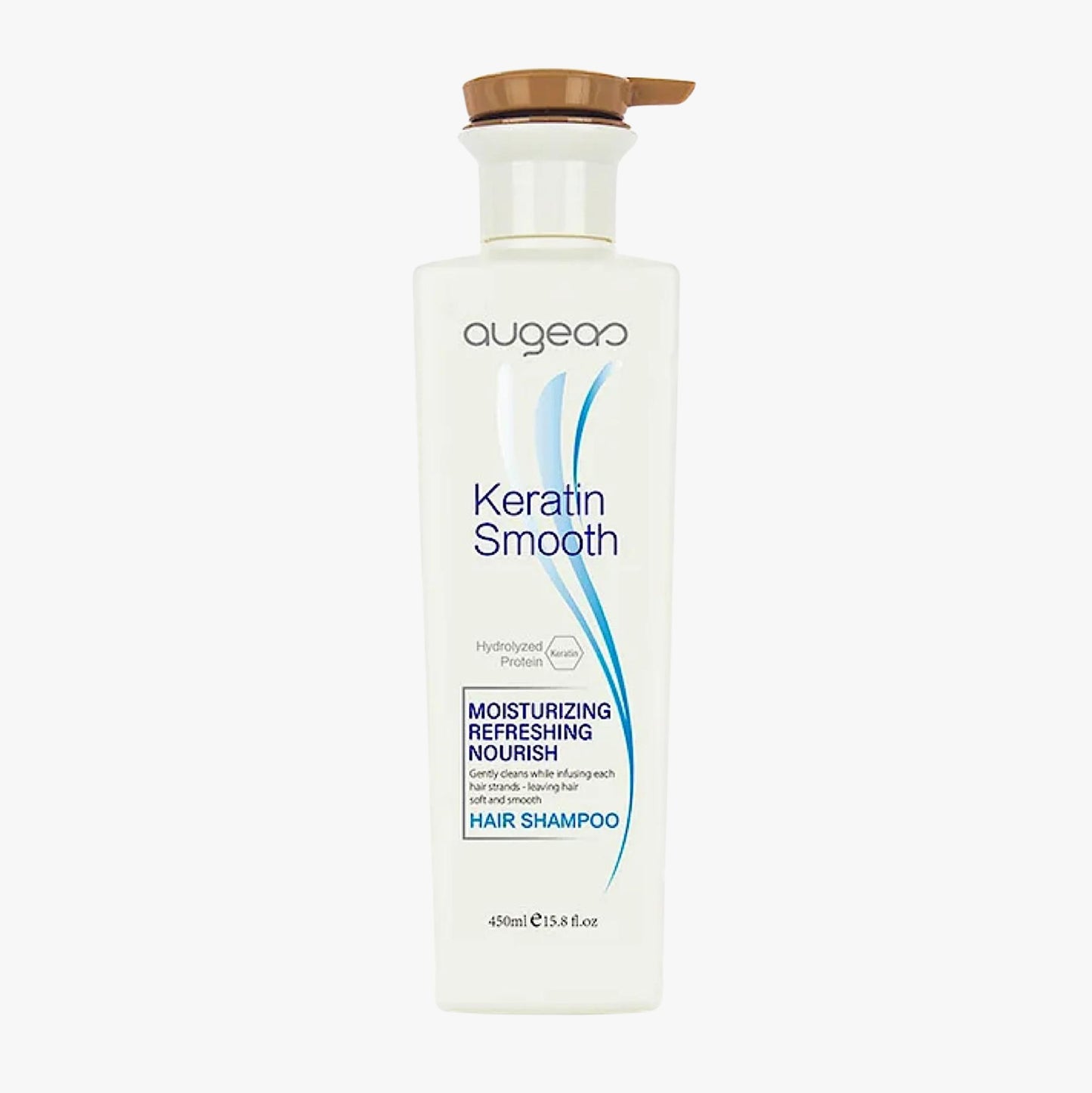 Augeas Keratin Shampoo 450ml For Damage Hairs